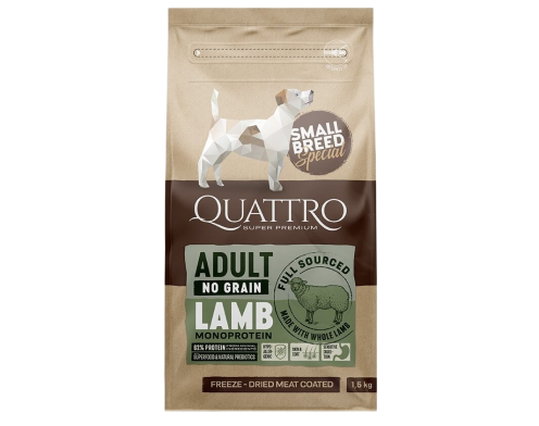 Quattro delicatezza adult mažų veislių 3kg